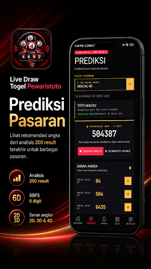 Live Draw Togel Pewaristoto Screenshot 1