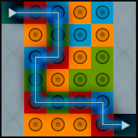 Сolor path – сubes puzzle game