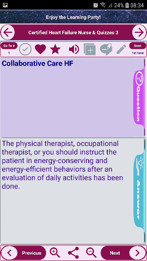 Heart Failure nurses:Exam Review Notes and Quizzes Screenshot 1