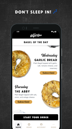 Jeff's Bagel Run Screenshot 0