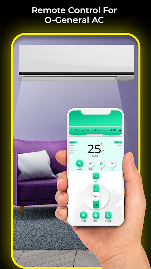 Remote Control For O'General AC Screenshot 2