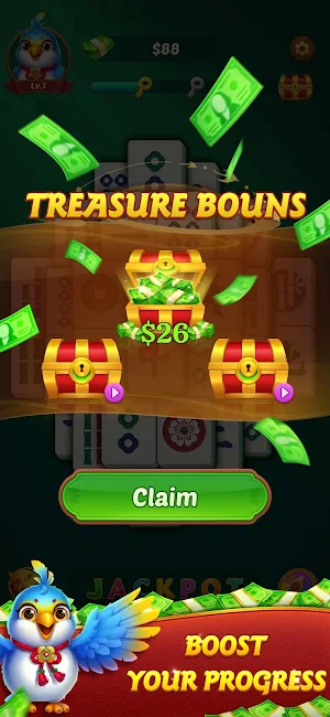 Sparrow Mahjong Screenshot 1