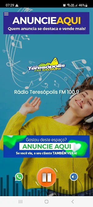 Rádio Teresópolis FM 100,9 Screenshot 3