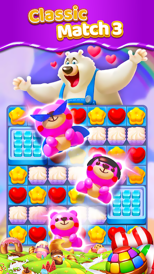 Candy Match 3: Sweet World Screenshot 3