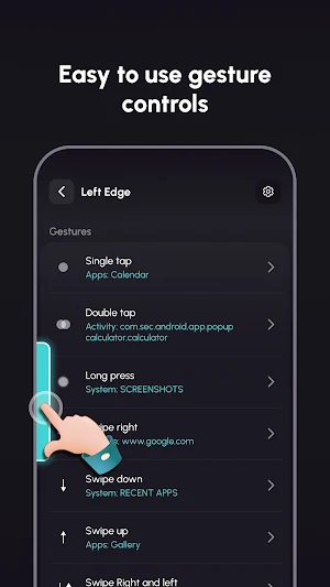 Edge Gesture Controls Screenshot 2