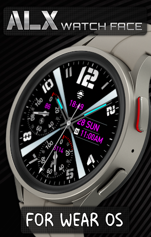 ALX15 Analog Watch Face Screenshot 3