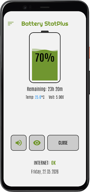 Battery StatPlus Screenshot 0
