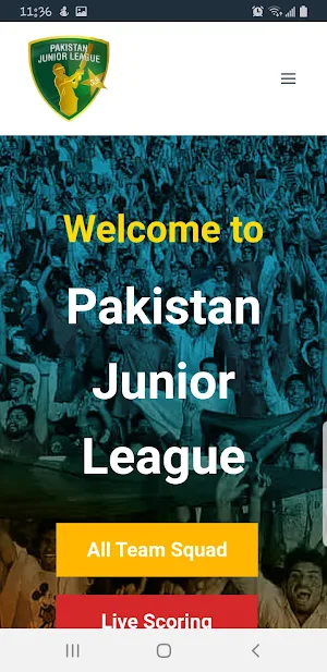 Pakistan Junior League Screenshot 0