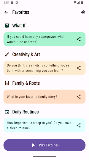 Connect: Deep Conversations Screenshot 3