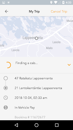 Taksi Saimaa Screenshot 3