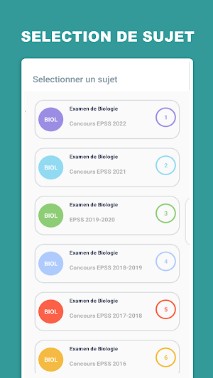 BIOLOGIE EN POCHE Screenshot 1