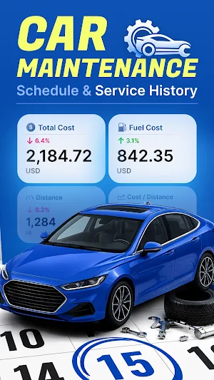 Car Maintenance Schedule Auto Screenshot 0