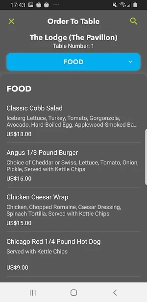 Tahoe Donner Dining Screenshot 3