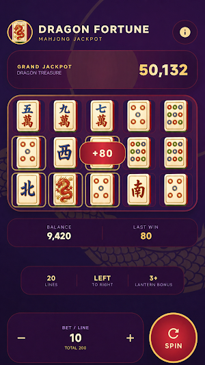 Dragon Fortune:Mahjong Jackpot Screenshot 2