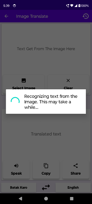 English Batak Karo Translator Screenshot 3