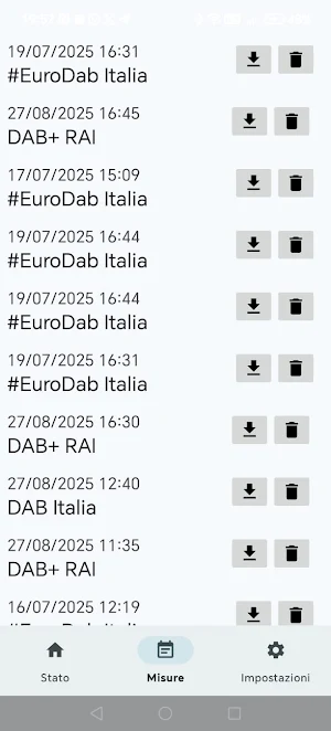 Mobile DAB Meter Screenshot 2