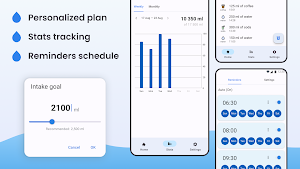 Water Tracker - Drink Water Screenshot 1