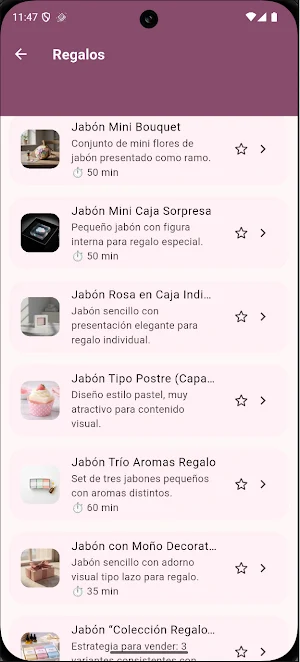 Curso de Jabones Artesanales Screenshot 3