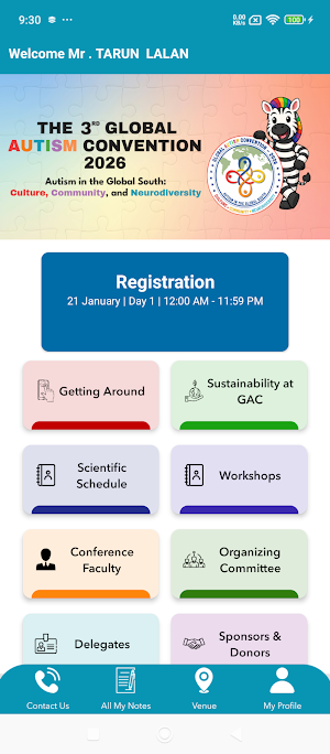 Global Autism Convention Screenshot 1