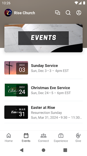 The Rise Church Screenshot 1