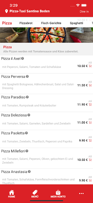 Pizza Taxi Santino Boden Screenshot 2