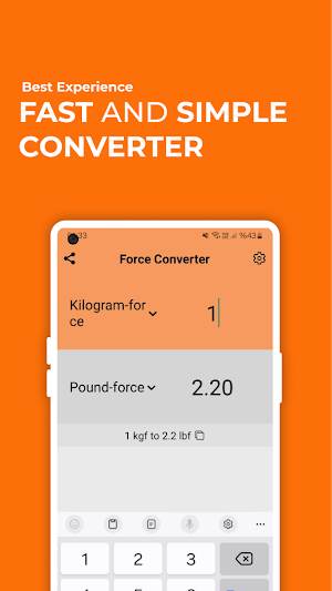 Universal Force Converter Screenshot 0