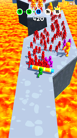 Push’em All: Push Crowd Game Screenshot 1