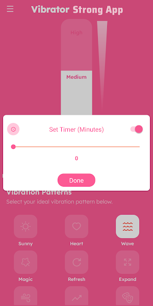 Strong Vibration App Screenshot 2