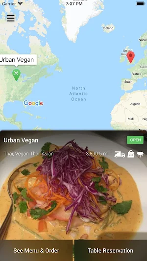 Urban Vegan App Screenshot 1