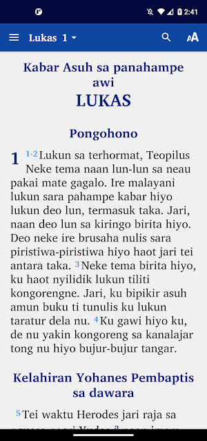 Alkitab Dusun Malang Screenshot 0