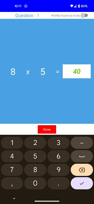 Easy Math Tz Screenshot 3
