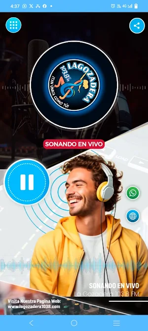 La Gozadera 103.8 FM Screenshot 1