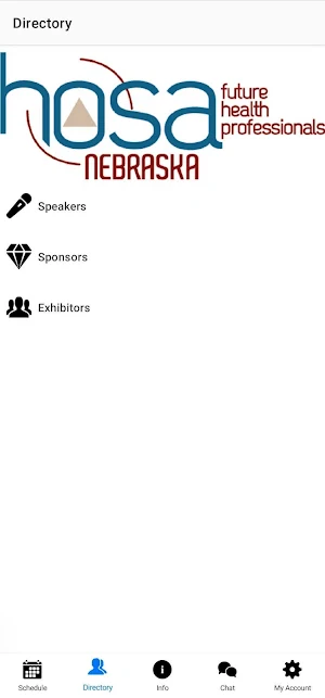 NECTE Events Screenshot 1
