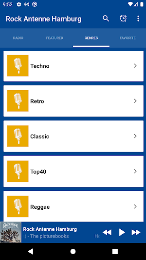 Rock Antenne Hamburg App DE Screenshot 3