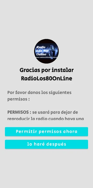 Disco Dial 80 Radio Screenshot 2
