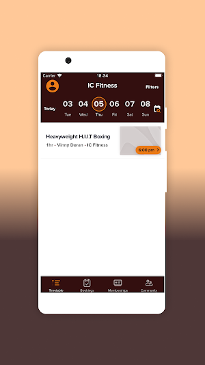 IC Fitness Screenshot 1