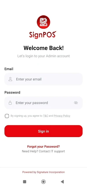 SignPOS Screenshot 0