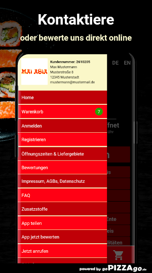 Mai Asia München Screenshot 2