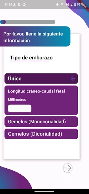 Ibero Fetal Med: Risk Calc Screenshot 2
