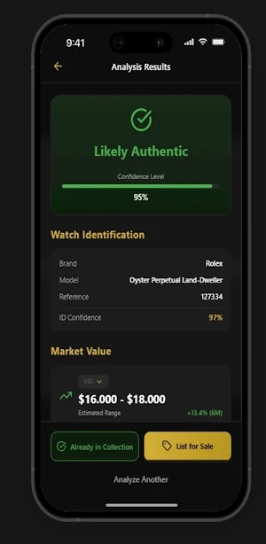 WatchAuth Screenshot 2
