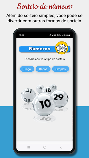 Sorteio Fácil - Bingo e Nomes Screenshot 1