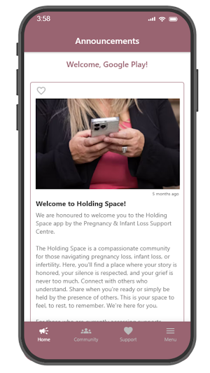 Holding Space Screenshot 1