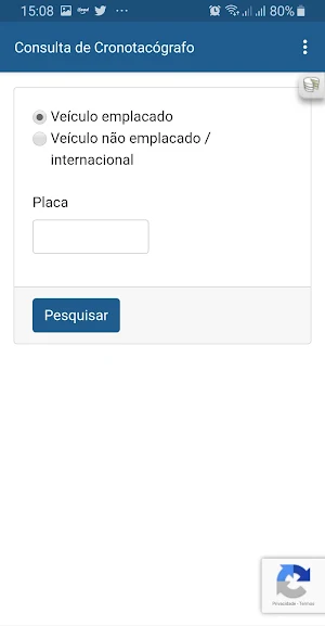 CertCrono Inmetro - Certificado de Cronotacógrafo Screenshot 1