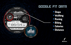 Digital Vision Watch Face Screenshot 3