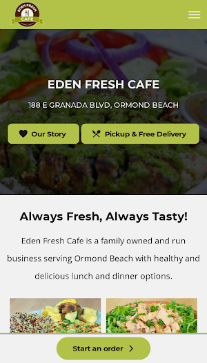 Eden Fresh Cafe Screenshot 0