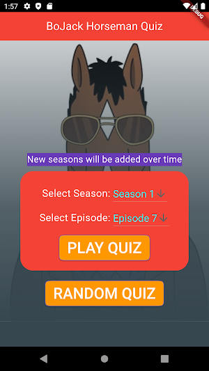 BoJack Horseman Trivia Quiz Screenshot 0