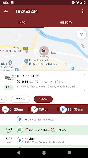 Vanguarder Vehicle Tracking Screenshot 3