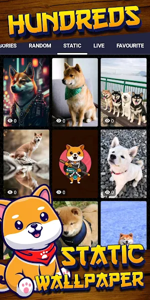shiba inu wallpaper Screenshot 3