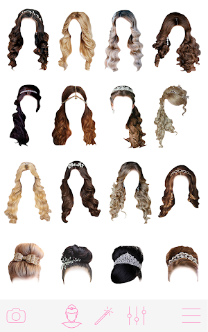 Girls Hair Changer Screenshot 0
