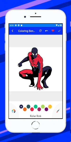 Spider Ultra coloring book man Screenshot 3